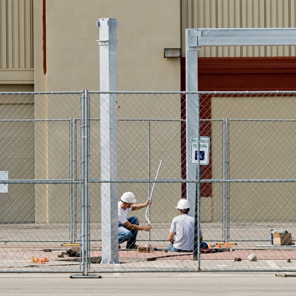 how long can i rent the temporary fence for my work site or event in Elma NY